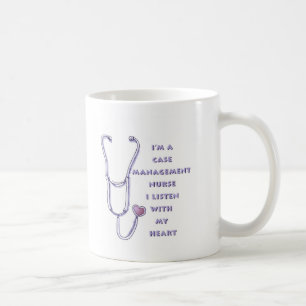 Case Manager Nurse Heart mug