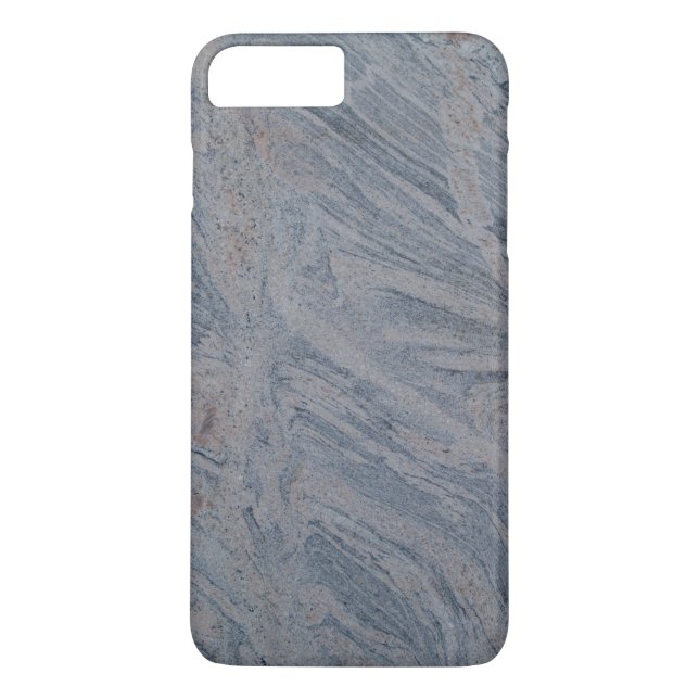 Case-Mate Barely There Plus iPhone 7 Grey Marbled Case (Back)