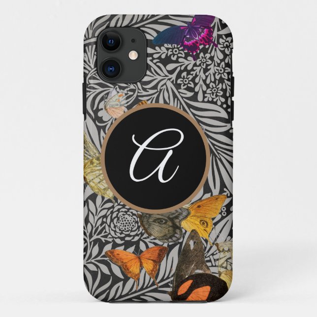 CASE MATE IPHONE CASE CUSTOM INITIAL MORRIS DESIGN (Back)