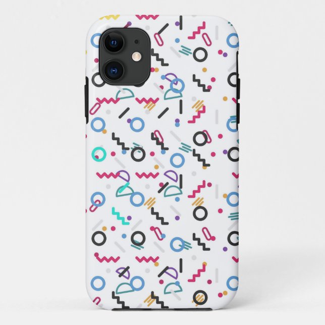 Case-Mate iPhone Case with Abstract Geometric  (Back)