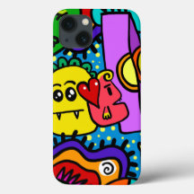 Case-Mate Tough Xtreme iPhone X Case HAPPY MONSTER