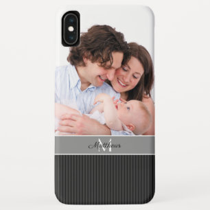 Case: Monogram & Photo iPhone XS Max Case