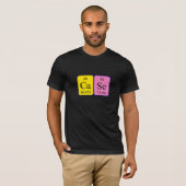 Case periodic table name shirt (Front Full)