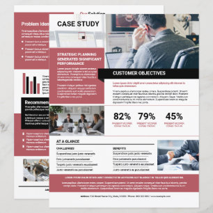 Case Study Flyer Template