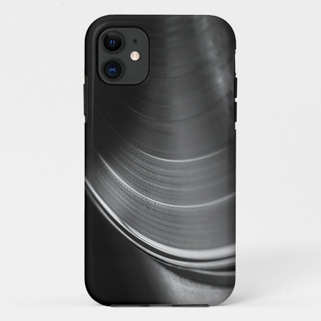 Case: Vinyl Record and Turntable Case-Mate iPhone Case (Back)