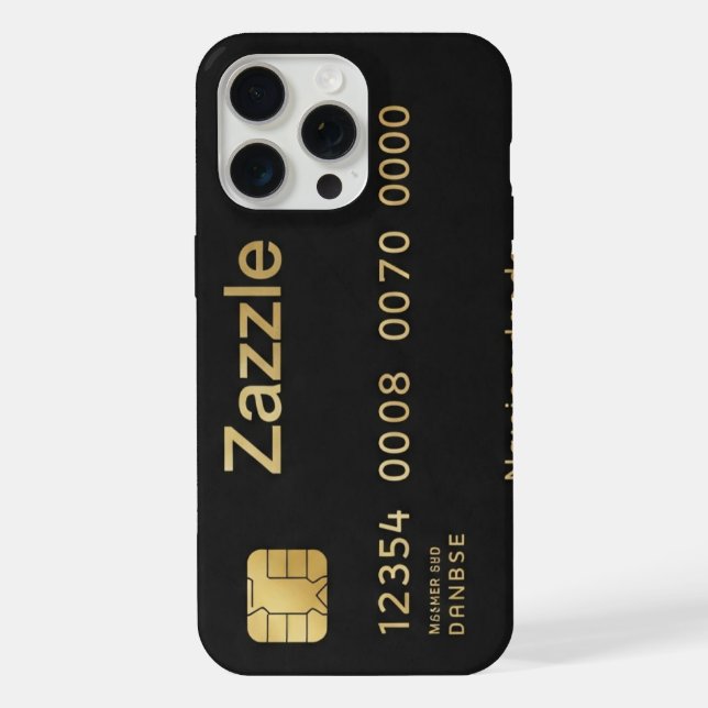 Cases themes Business card Black Premium (Back)