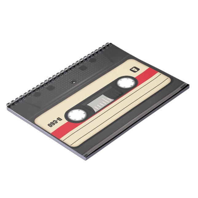 Casette Tape Notebook (Left Side)