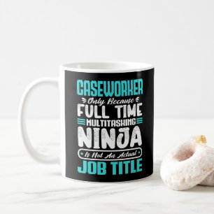 Caseworker Job Title Profession Funny Caseworker Coffee Mug