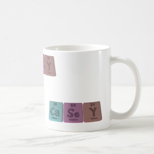 Casey as Carbon Selenium Yttrium Coffee Mug (Right)