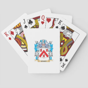 Casey Coat of Arms - Family Crest Playing Cards