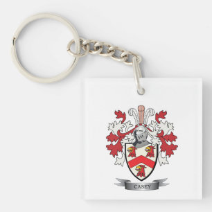 Casey Coat of Arms Key Ring