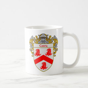 Casey Coat of Arms (Mantled) Coffee Mug