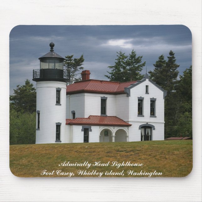 Casey LightFort Casey, Whidbey island... Mouse Mat (Front)