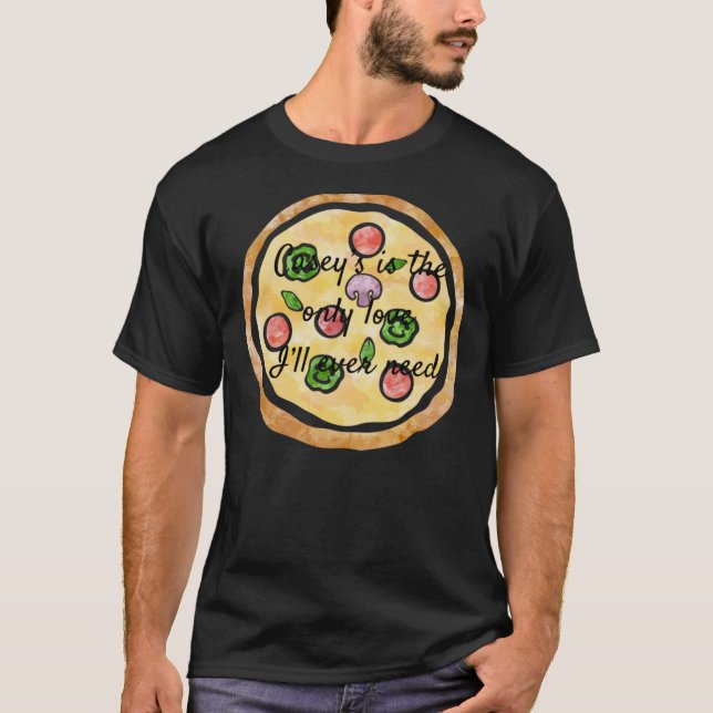 Casey’s Pizza is my lover Classic T-Shirt (Front)