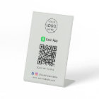 Cash App QR Code | Scan to Pay Business Grey