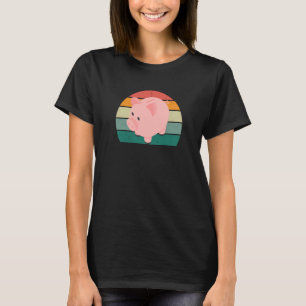Cash coins bank account investing share currency p T-Shirt