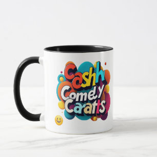 "Cash, Comedy, Sparkle" Mug