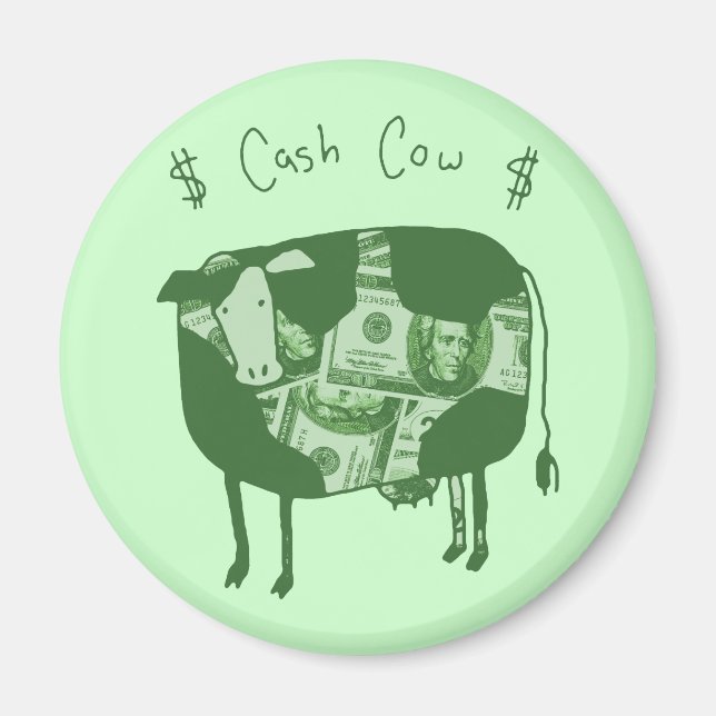Cash Cow Magnet (Front)