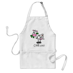 Cash Cow Tshirts and Gifts Standard Apron