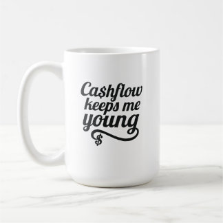 Cash Flow Keeps Me Young Premium Coffee Mug