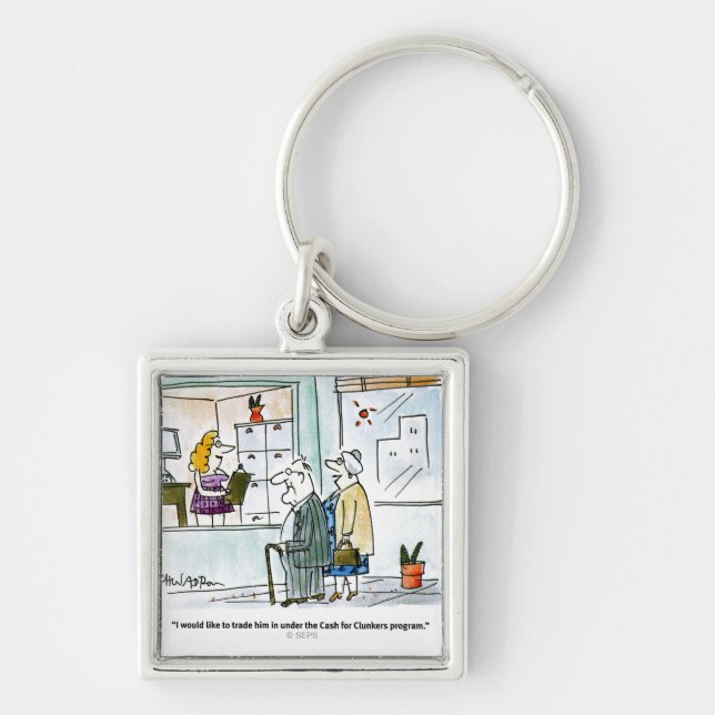 Cash for Clunkers Key Ring (Front)