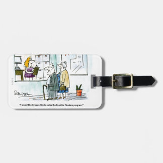 Cash for Clunkers Luggage Tag