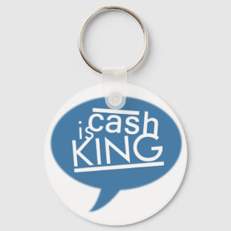 Cash Is King 2.25" Round Keychain (Type A)