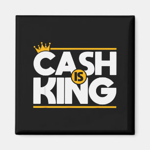 Cash Is King Cash Flow Entrepreneur Christmas Birt Magnet