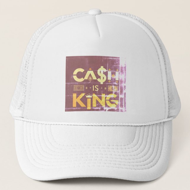 Cash is king hat (Front)