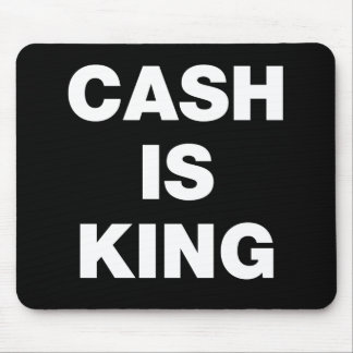 Cash is King Mouse Mat