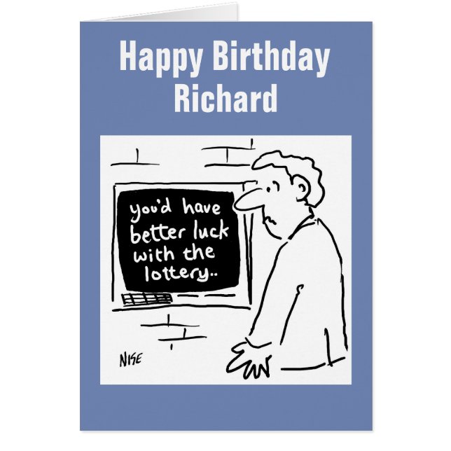 Cash Machine says "Try the Lottery" (Front)