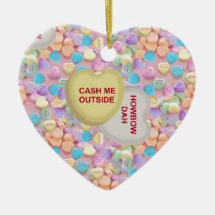 cash me outside ceramic tree decoration
