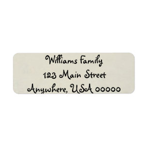 Cash Return Address