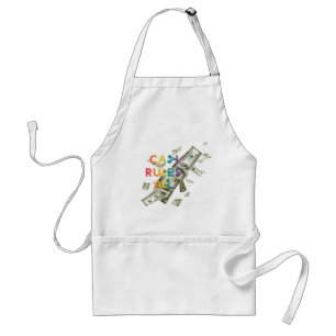 Cash rules all standard apron