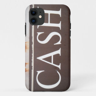 CASH Tow Truck Vintage Car Sign iPhone 11 Case