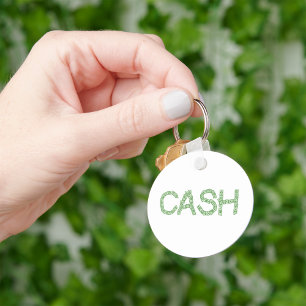 Cash Word Key Ring