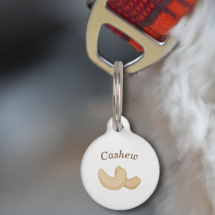 Cashew Pet Tag