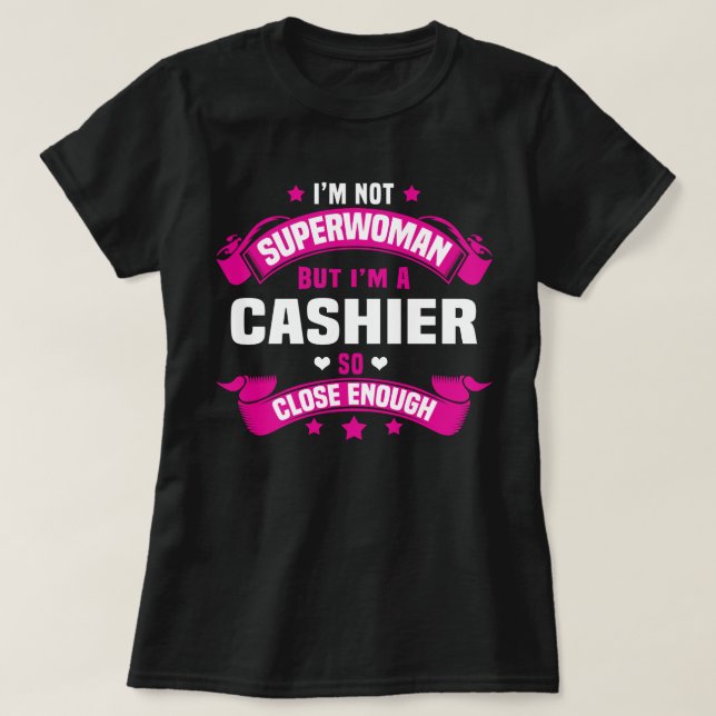 Cashier T-Shirt (Design Front)
