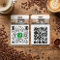 Cashless Tipping Personalised QR Code Badge
