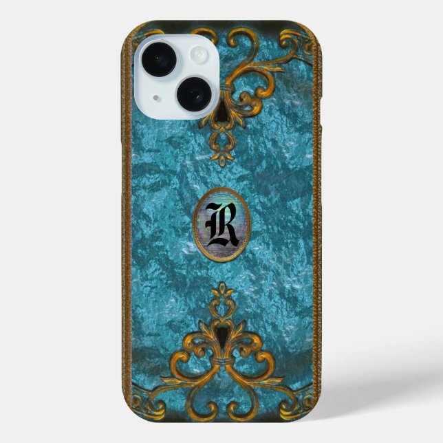 Cashtra Victorian Pretty Girl Monogram Case-Mate iPhone Case (Back)
