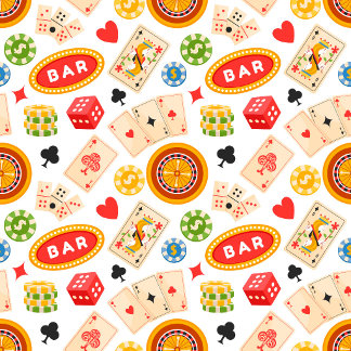 Casino Celebration Gift Wrap Trio