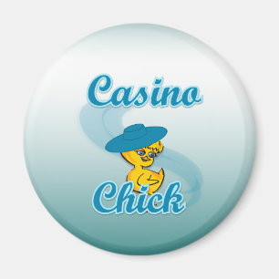 Casino Chick #3 Magnet