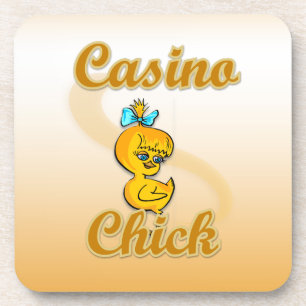 Casino Chick Coaster