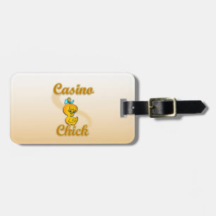 Casino Chick Luggage Tag