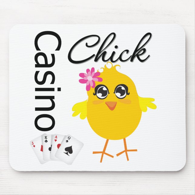 Casino Chick Mouse Mat (Front)