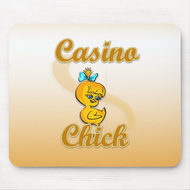 Casino Chick Mouse Mat (Front)