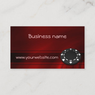 Casino Chip Business Card