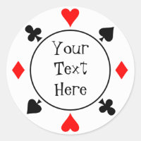 Casino Chip Sticker