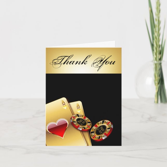 Casino Chip Thank You ASK ME TO PUT NAMES IN CHIPS (Front)