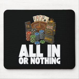 Casino Chips Roulette Slots Ker Vegas Gambling Car Mouse Mat